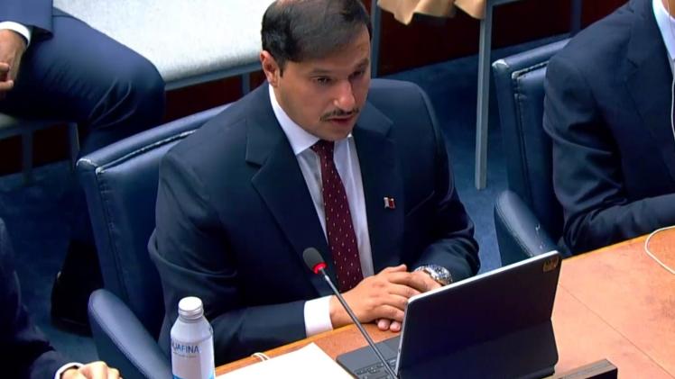 حسين محمد السفران عضو وفد قطر إلى الدورة (78) للأمم المتحدة