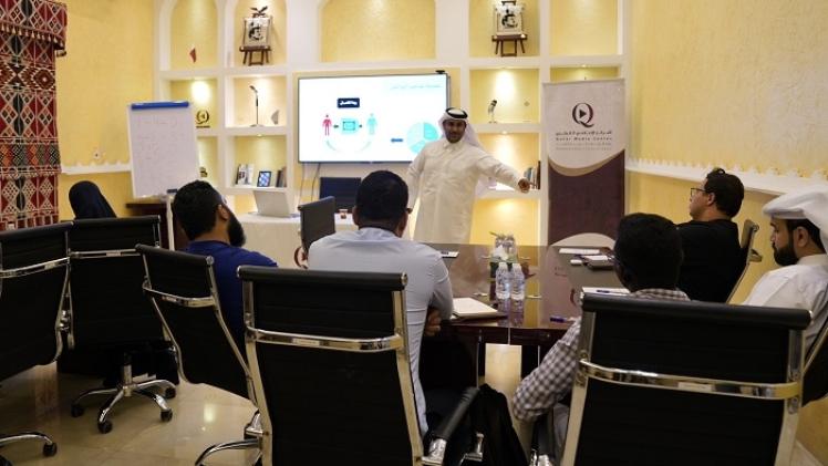 جانب من ورشة التواصل الاجتماعي الفعال