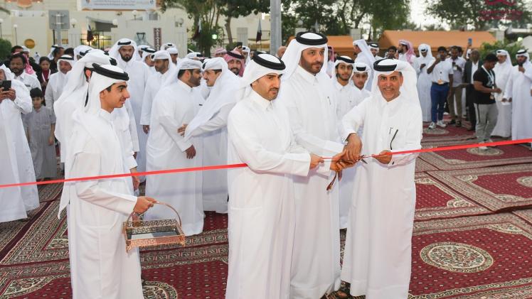 جانب من افتتاح المعرض