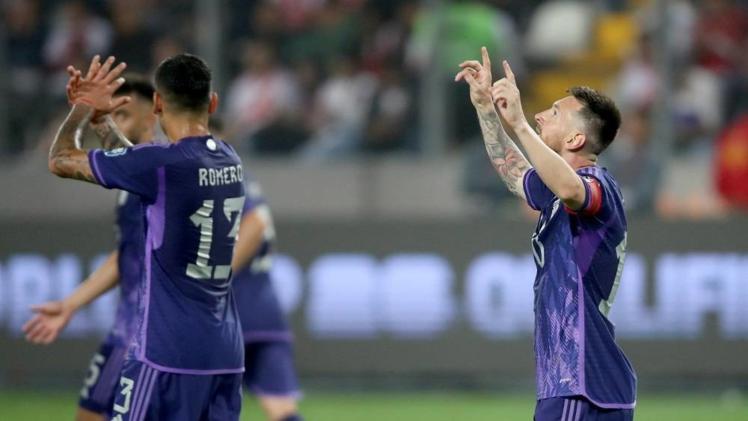 جانب من المباراة