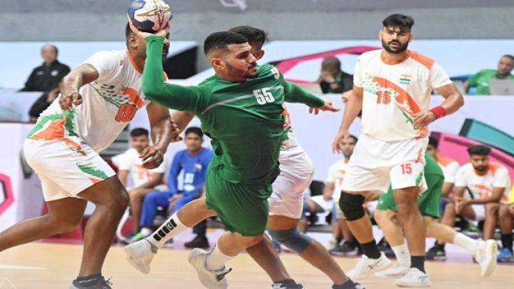 مباراة المنتخب السعودي مع نظيره الهندي