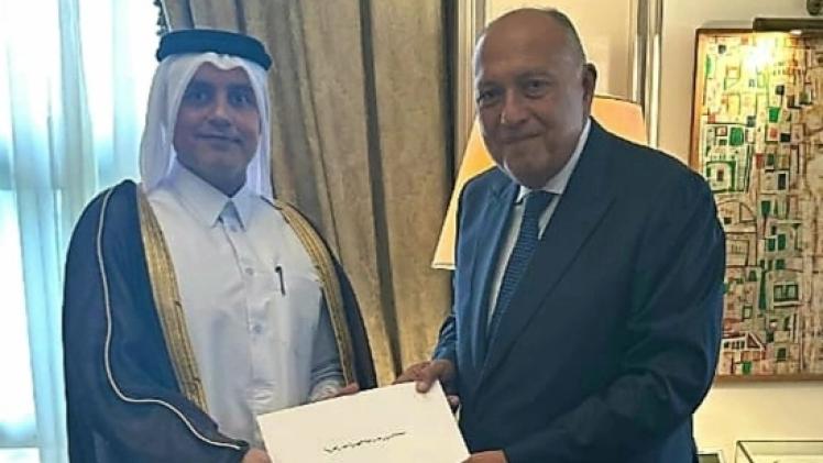 جانب من تسليم أوراق الاعتماد