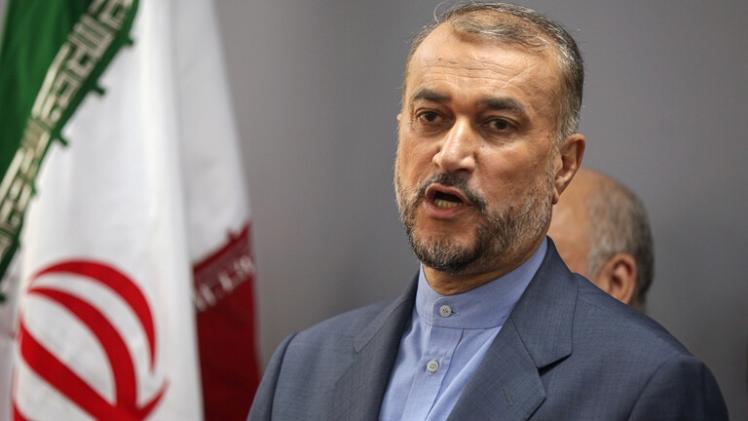 وزير الخارجية الإيراني حسين أمير عبد اللهيان