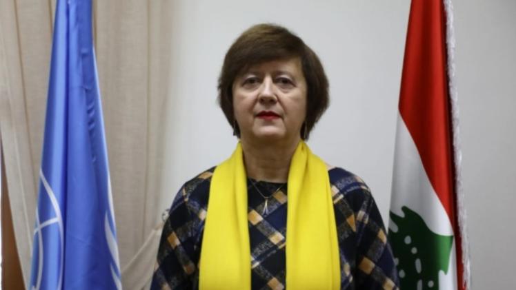 يوانا فرونتسكا المنسقة الخاصة للأمم المتحدة في لبنان