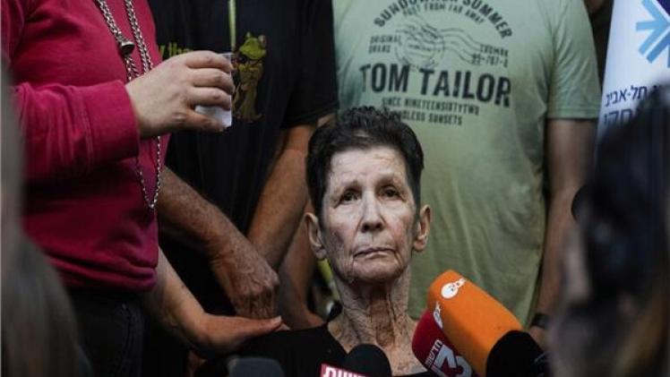 الإسرائيلية يوخفد ليفشيتز التي أفرجت عنها حماس