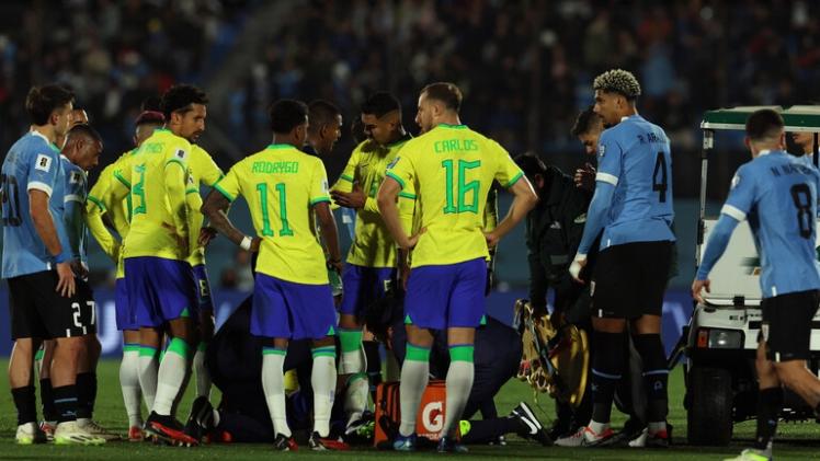 جانب من المباراة