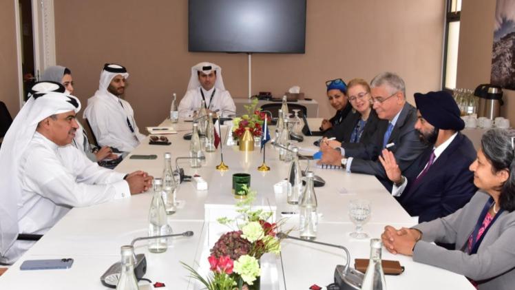 جانت من اجتماع سعادة وزير المالية مع رئيس البنك الدولي