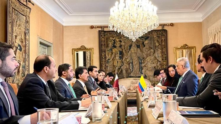 جانب من المشاورات السياسية