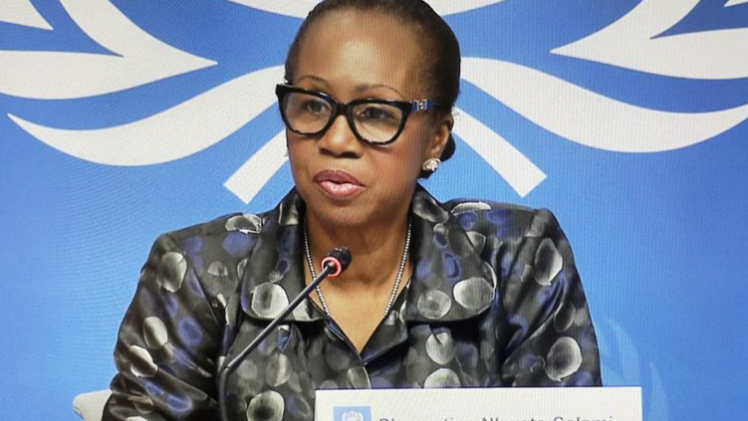 كليمنتاين نكويتا سلامي منسقة الأمم المتحدة للشؤون الإنسانية في السودان