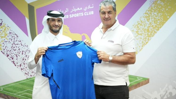 معيذر يقدم مدربه الجديد جورجي دا سيلفا