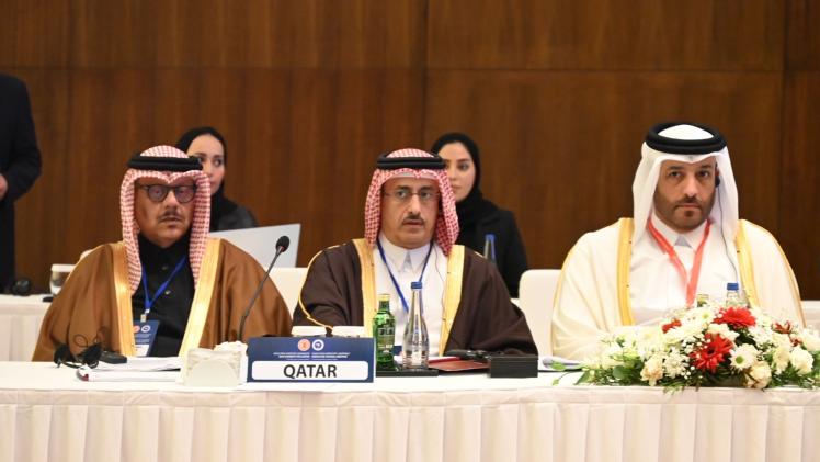 جانب من المشاركة القطرية