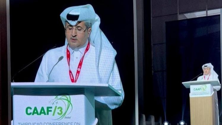 السيد محمد فالح الهاجري المكلف بتسيير أعمال الهيئة العامة للطيران المدني