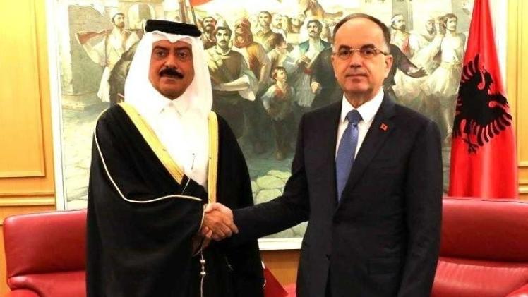 جانب من تسليم أوراق الاعتماد