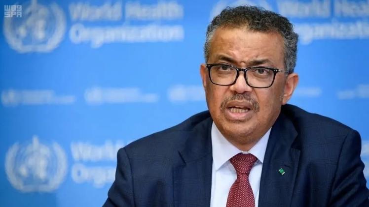 تيدروس أدهانوم غيبريسوس مدير منظمة الصحة العالمية