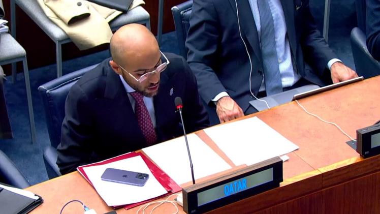 الشيخ جاسم آل ثاني سكرتير ثالث بالوفد الدائم لدولة قطر لدى الأمم المتحدة