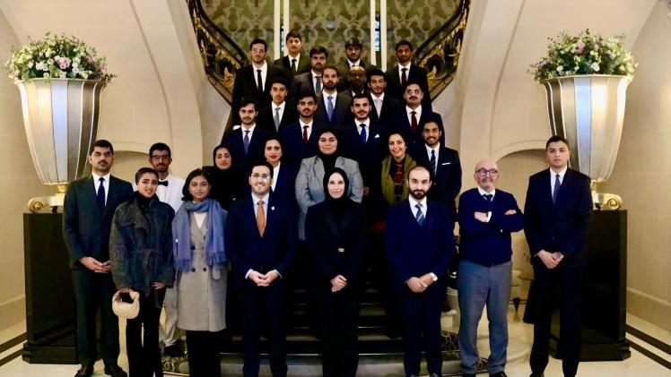 صورة جماعية عقب اللقاء