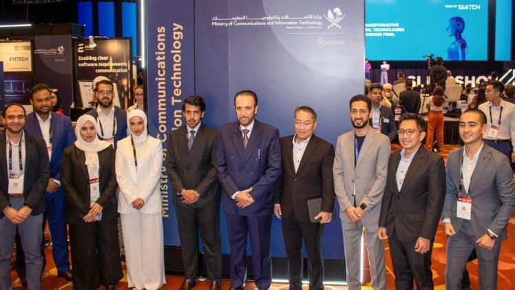 جانب من المشاركة القطرية