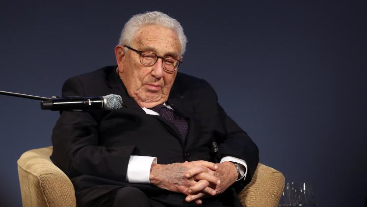 هنري كيسنجر وزير الخارجية الأمريكي الأسبق