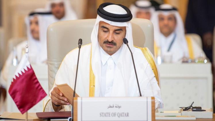 حضرة صاحب السمو الشيخ تميم بن حمد آل ثاني أمير البلاد المفدى