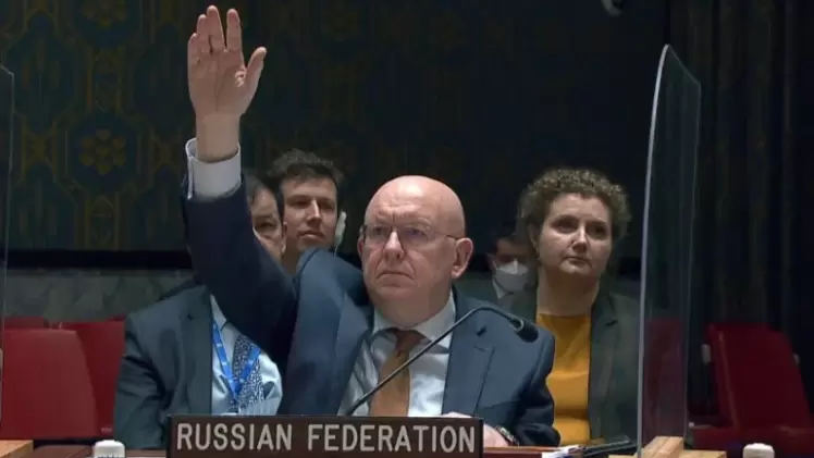 المندوب الروسي الدائم لدى الأمم المتحدة فاسيلي نيبينزيا