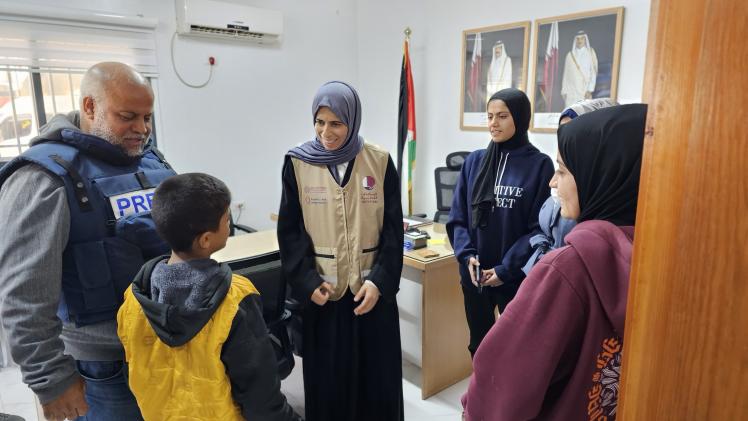 جانب من زيارة سعادة السيدة لولوة بنت راشد الخاطر