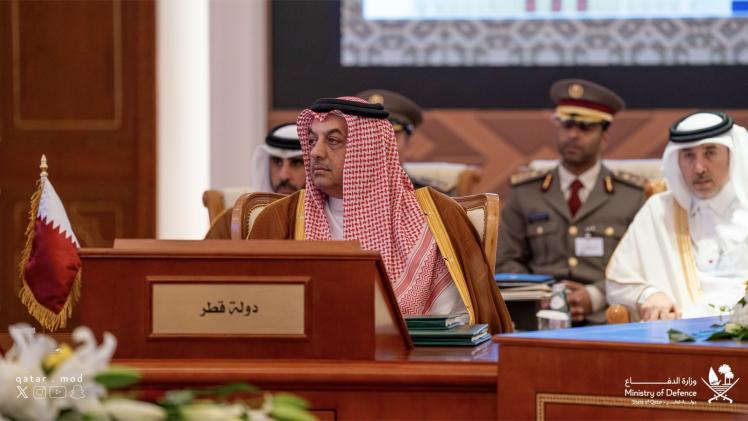 سعادة الدكتور خالد بن محمد العطية نائب رئيس مجلس الوزراء ووزير الدولة لشؤون الدفاع