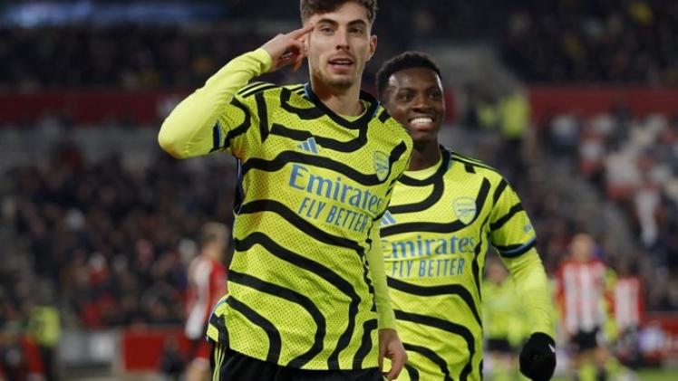 مباراة أرسنال وبرينتفورد