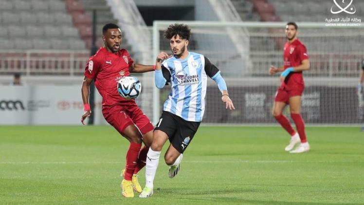 جانب من المباراة