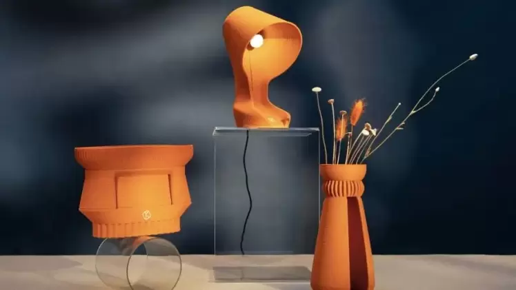 أثاث مصنوع من قشور الفاكهة
