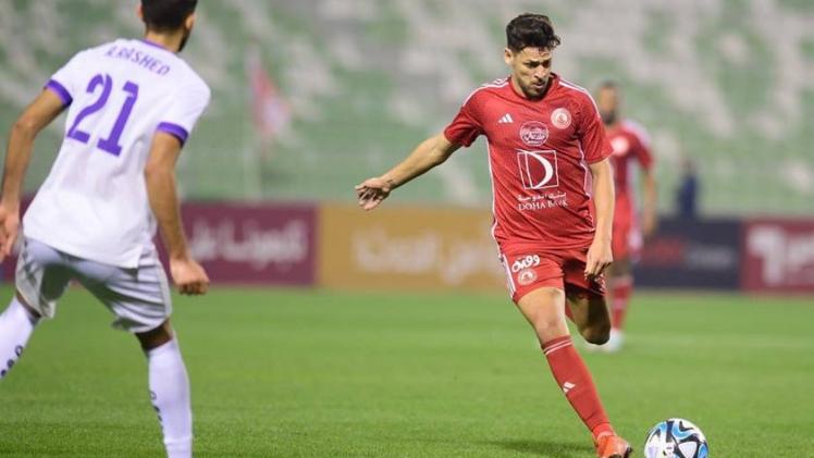 جانب من المباراة