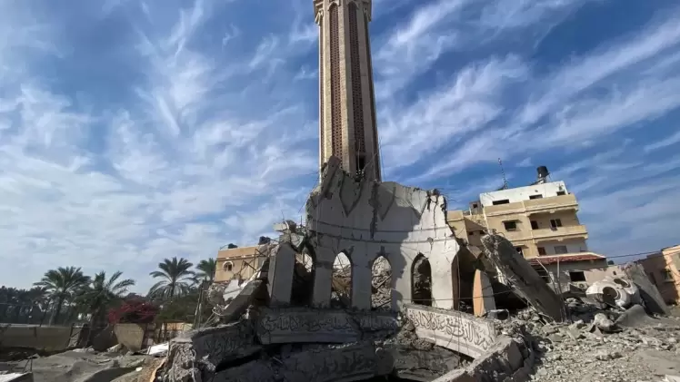 آثار العدوان الإسرائيلي على قطاع غزة