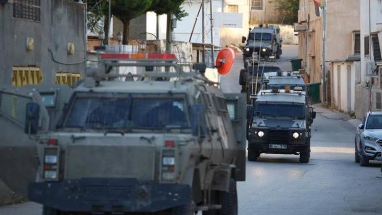 خلال اقتحام قوات الاحتلال لمدينة جنين