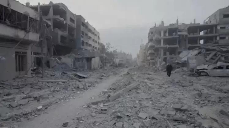 آثار العدوان الإسرائيلي على قطاع غزة