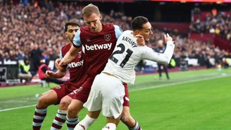 مباراة مانشستر يونايتد ووست هام