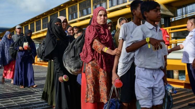 يغادر الروهينغا منذ سنوات ميانمار ذات الأغلبية البوذية