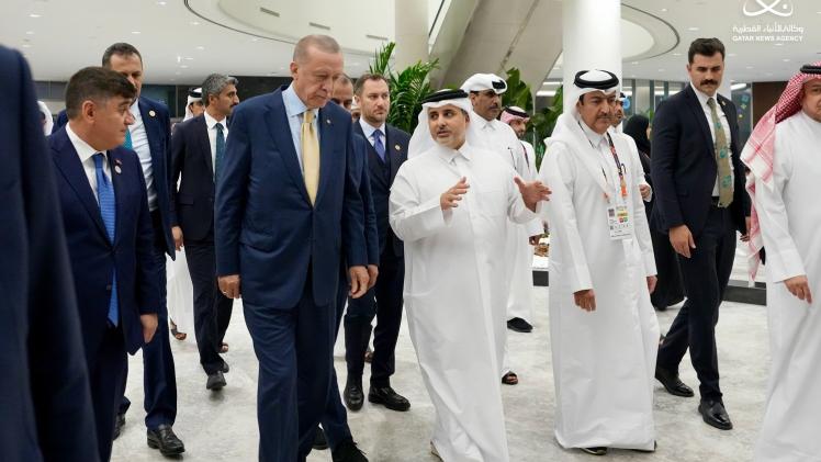 جانب من الزيارة