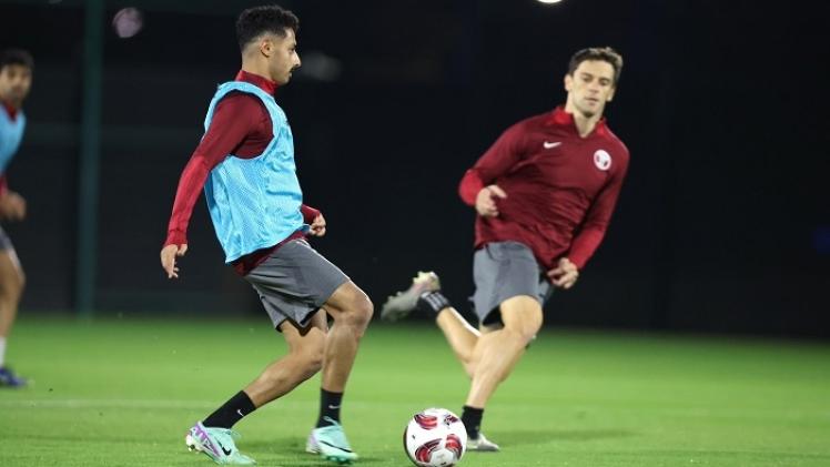 تدريبات المنتخب القطري