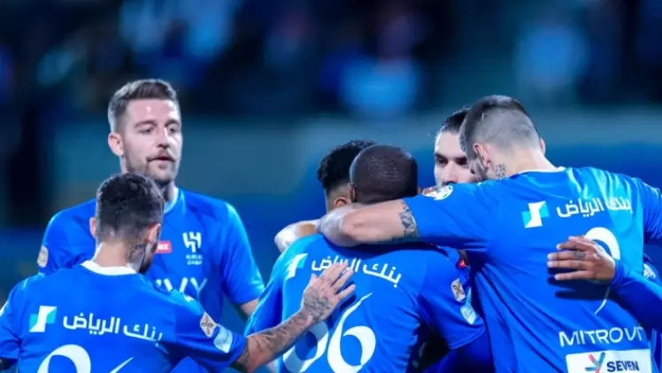 لاعبو الهلال السعودي
