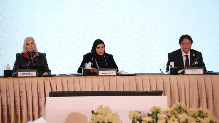 جانب من الجلسة الافتتاحية للدورة