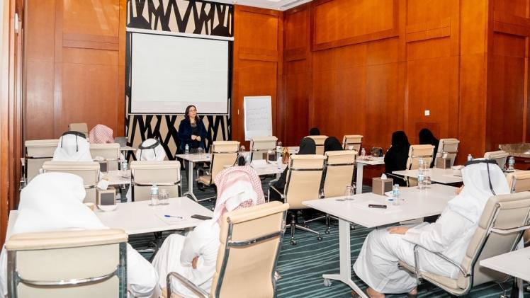 جانب من الدورات التدريبية