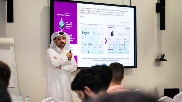 جانب من فعاليات البرنامج التدريبي