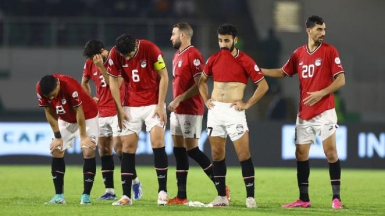 لاعبو منتخب مصر