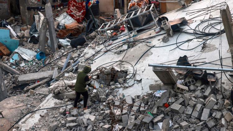 آثار العدوان الإسرائيلي على قطاع غزة