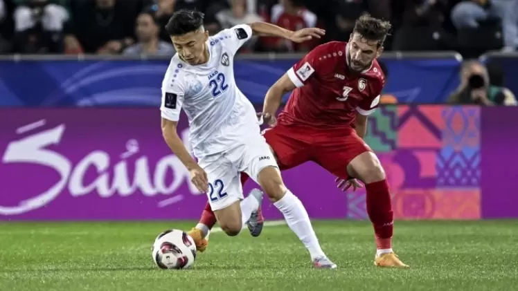 مباراة سابقة لمنتخب سوريا