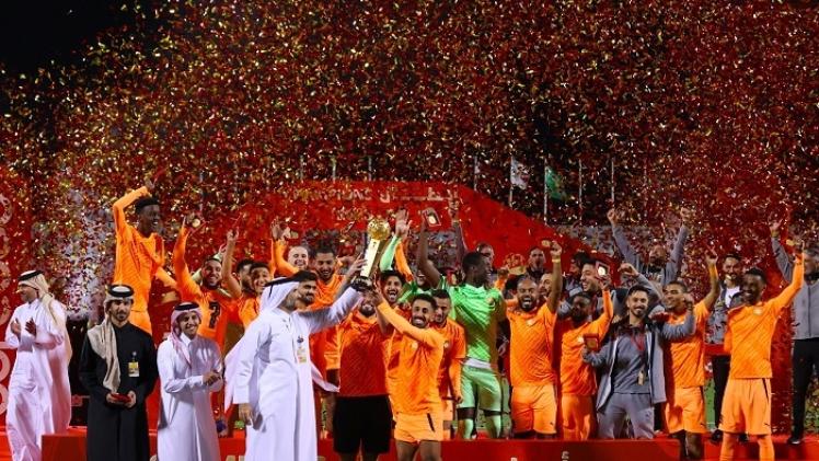 تتويج فريق أم صلال