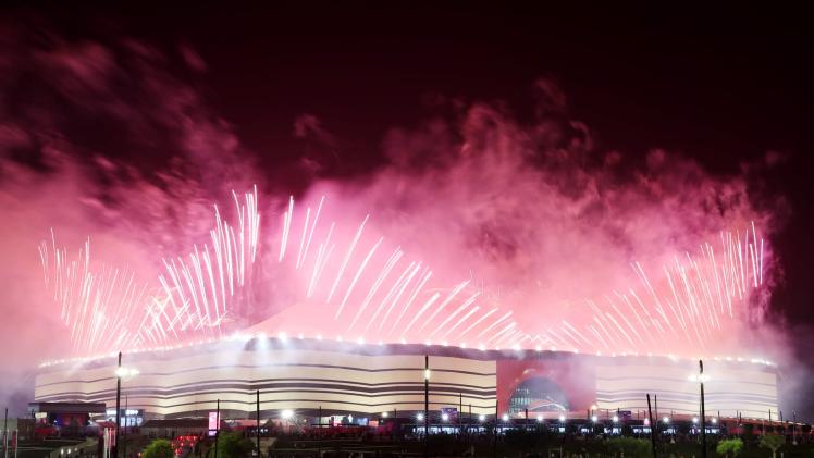 جانب من حفل افتتاح كأس العالم