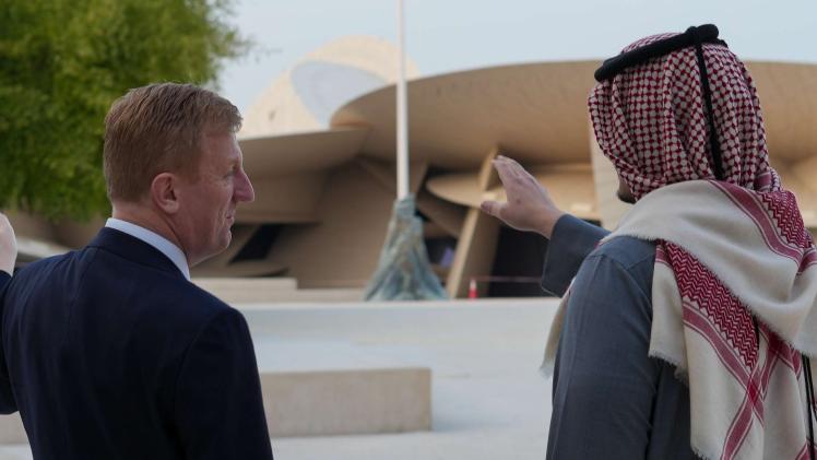 جانب من الزيارة