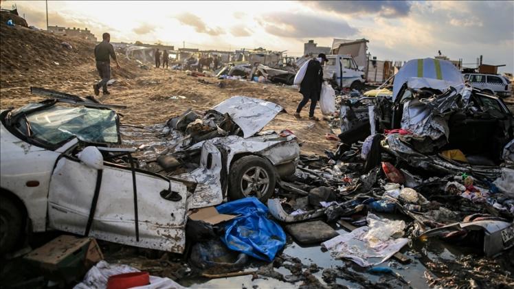 آثار العدوان الإسرائيلي على قطاع غزة