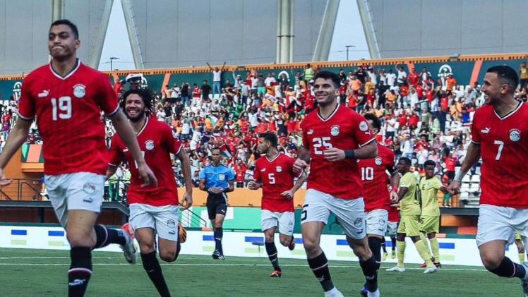 لاعبو منتخب مصر