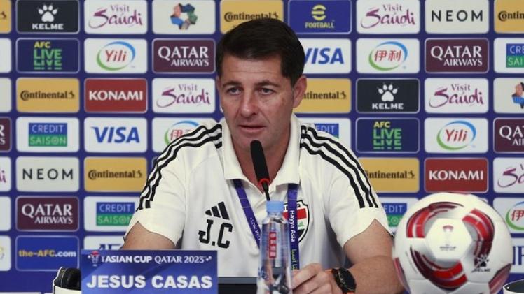 الإسباني خيسوس كاساس مدرب المنتخب العراقي